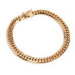 K18 喜平ブレスレット 6面カット ダブル 20g 20cm