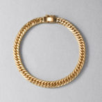 K18 喜平ブレスレット 6面カット ダブル 20g 20cm