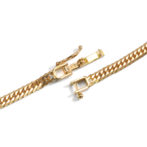 K18 喜平ブレスレット 6面カット ダブル 5g 18cm