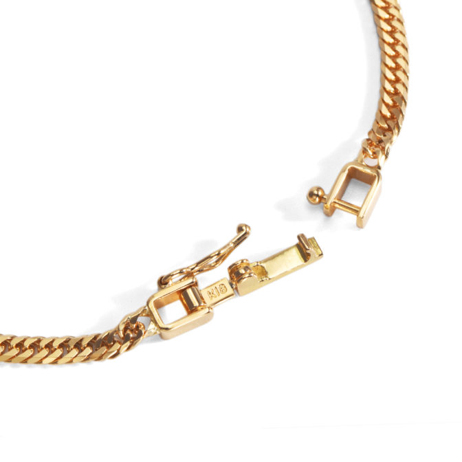 K18 喜平アンクレット 6面カット ダブル 5g 23cm