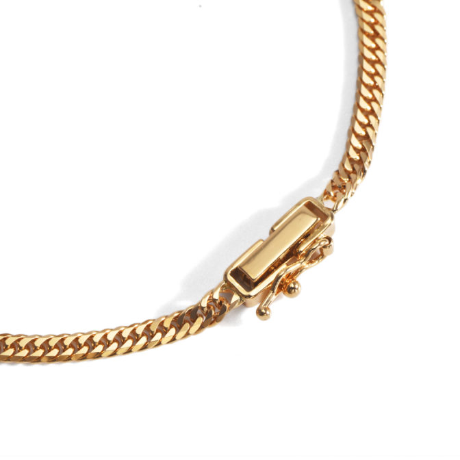 K18 喜平アンクレット 6面カット ダブル 5g 23cm