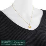 K24 純金 コインペンダント テディベア チャールズ 1/30oz シンプル フレーム