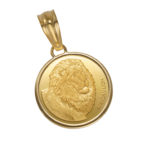 K24 ライオン コインペンダント