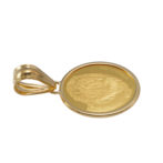 K24 ライオン コインペンダント