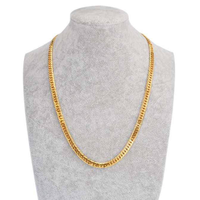 K24 純金 喜平ネックレス 6面ダブル 100g 60cm