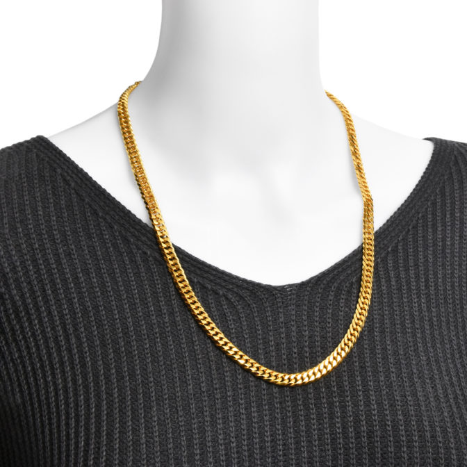 k24ネックレス＆k24エンジェルトップ（交渉中）