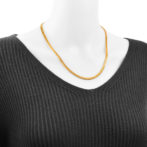 K24 純金 喜平ネックレス 6面ダブル 30g 50cm