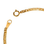 K24 純金 喜平ブレスレット 6面ダブル 3.6g 2.4mm幅 18cm 引輪