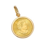 K24 メイプルリーフ コインペンダント シンプルバチカン