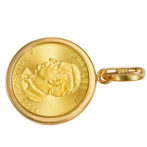 K24 メイプルリーフ コインペンダント シンプルバチカン