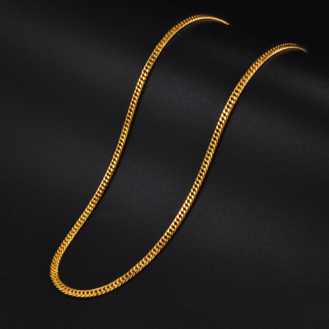 K24 純金 喜平ネックレス 6面ダブル 20g 50cm 引輪