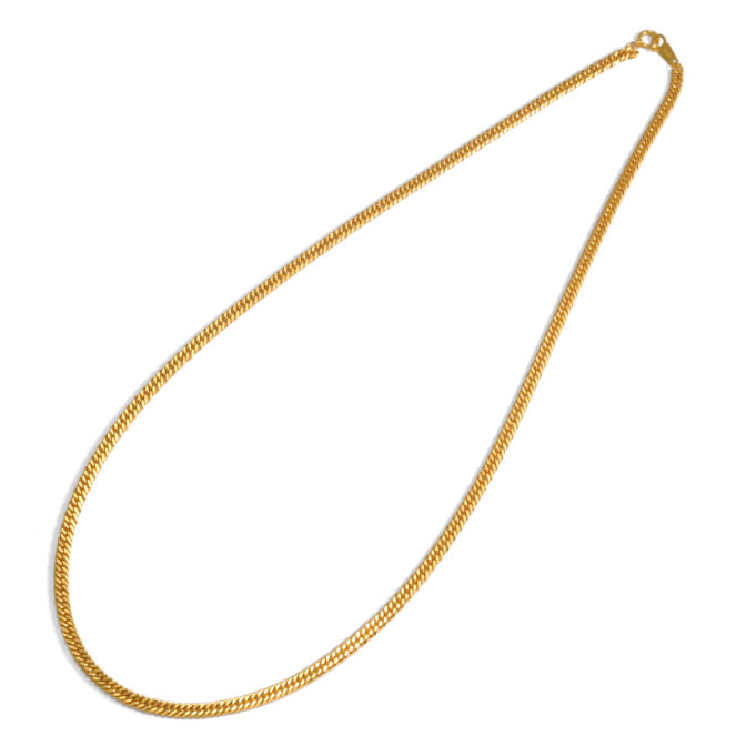 K24 純金 喜平ネックレス 6面ダブル 20g 50cm 引輪