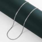 Pt850 プラチナ850 喜平ネックレス 6面ダブル 11g 50cm