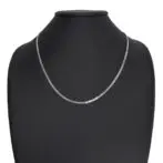 Pt850 プラチナ850 喜平ネックレス 6面ダブル 11g 50cm