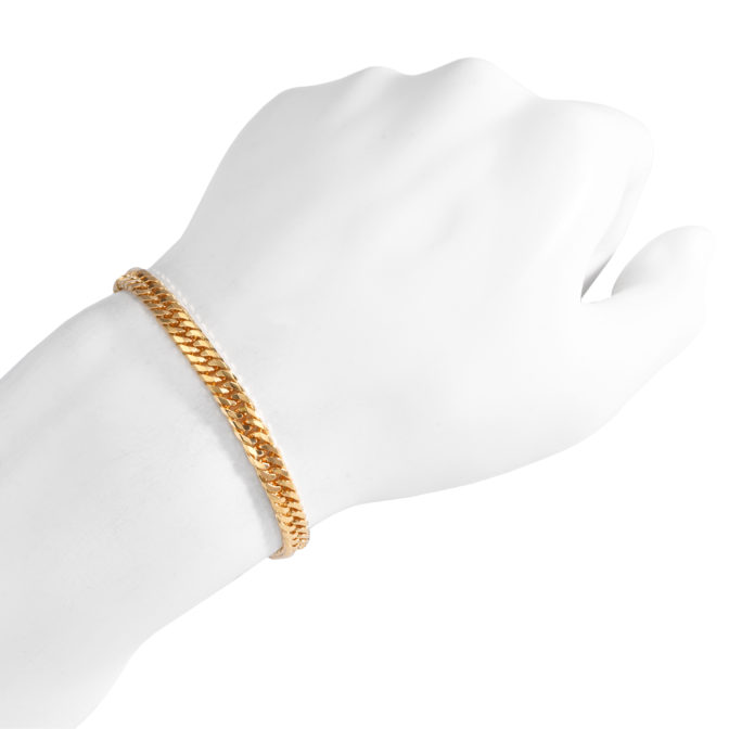 K18 18金 喜平ブレスレット 16面ダブル 20g 20cm