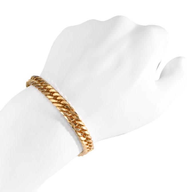 K18 18金 喜平ブレスレット 16面ダブル 50g 20cm