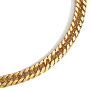 K18 18金 喜平ネックレス 16面ダブル 50g 50cm 5.2mm幅 中折れ