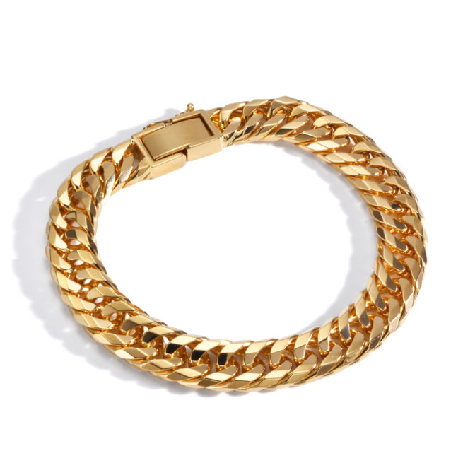 K18 18金 喜平ブレスレット 16面ダブル 66g 20cm