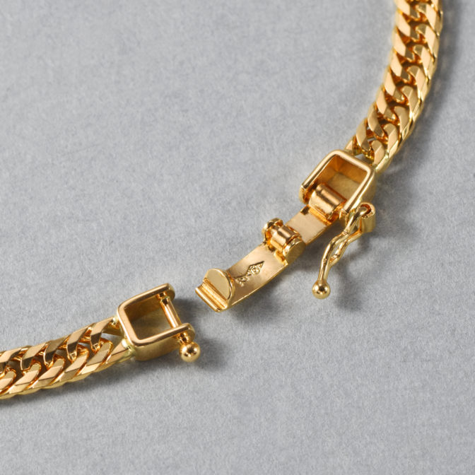 K18 18金 喜平ブレスレット 16面ダブル 7g 18cm