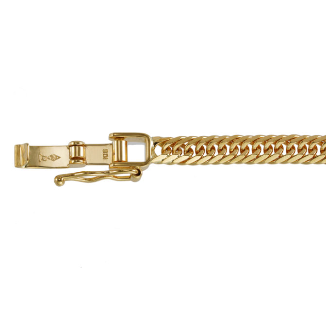 K18 18金 喜平ネックレス 8面トリプル Vカット 18g 45cm