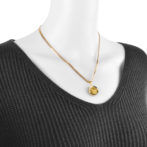 K24 パンプ ホースコイン ペンダント 1/25オンス