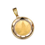 K24 ウルフコイン ペンダント 1/25オンス