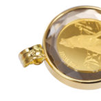 K24 ウルフコイン ペンダント 1/25オンス