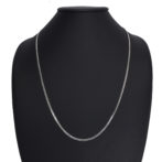 Pt850 プラチナ850 喜平ネックレス 6面ダブル 11g 60cm