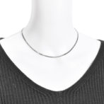 Pt850 プラチナ850 喜平ネックレス 6面ダブル 10g 40cm