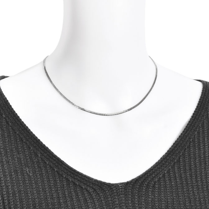 Pt850 プラチナ850 喜平ネックレス 6面ダブル 10g 40cm