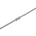 Pt850 プラチナ850 喜平ネックレス 6面ダブル 10g 40cm