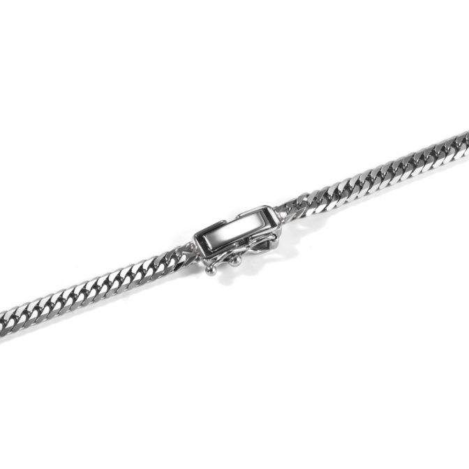 Pt850 プラチナ850 喜平ネックレス 6面ダブル 20g 40cm