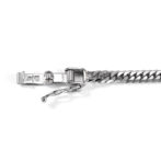 Pt850 プラチナ850 喜平ネックレス 6面ダブル 20g 40cm