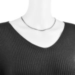 Pt850 プラチナ850 喜平ネックレス 6面ダブル 20g 40cm