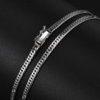 Pt850 プラチナ850 喜平ネックレス 6面ダブル 20g 40cm