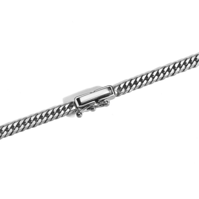 Pt850 プラチナ850 喜平ネックレス 6面ダブル 20g 60cm