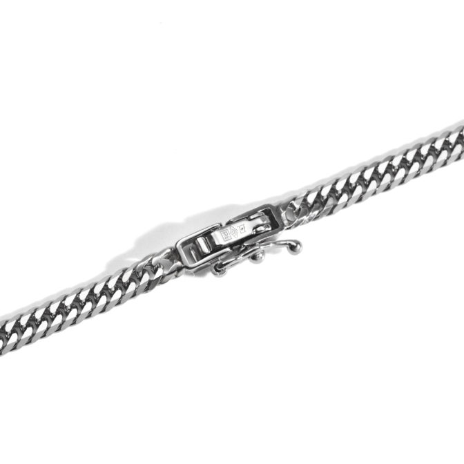 Pt850 プラチナ850 喜平ネックレス 6面ダブル 20g 60cm