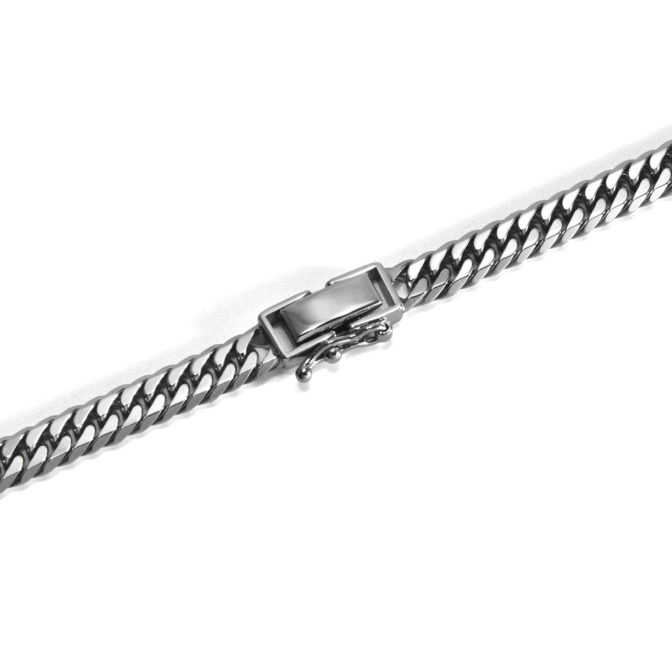 Pt850 プラチナ850 喜平ネックレス 6面ダブル 30g 50cm