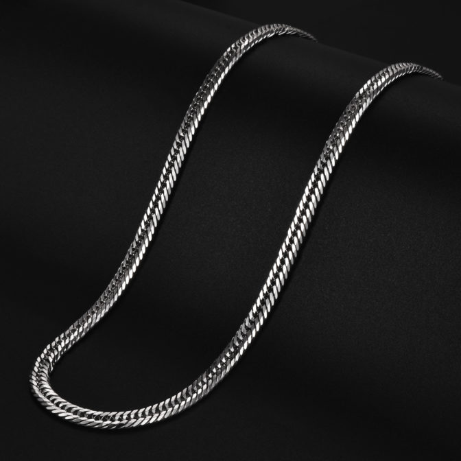 Pt999 純プラチナ 喜平ネックレス 12面トリプル 50g 50cm