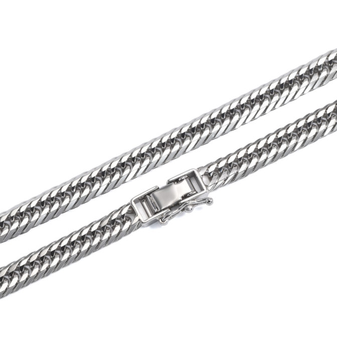 Pt999 純プラチナ 喜平ネックレス 12面トリプル 50g 50cm