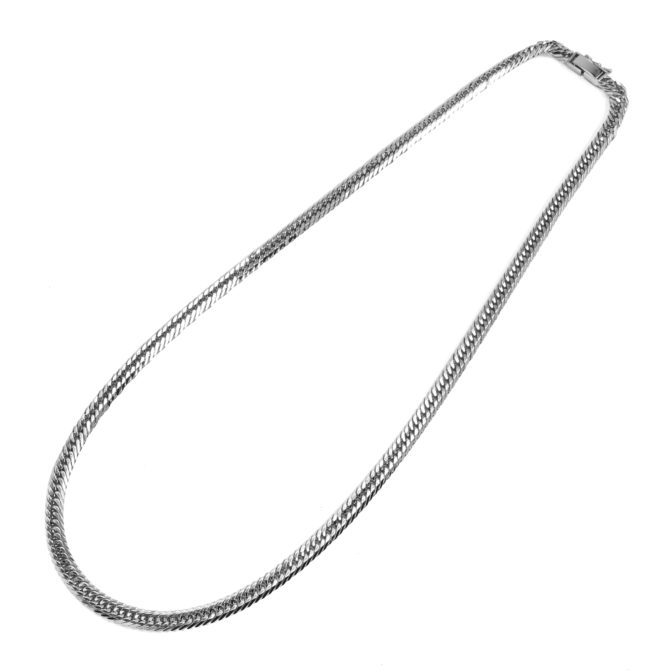 Pt999 純プラチナ 喜平ネックレス 12面トリプル 50g 50cm