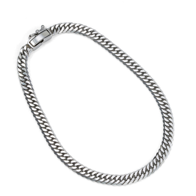 Pt850 プラチナ850 喜平ブレスレット 6面ダブル 10g 18cm