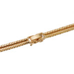 K18 18金 喜平ネックレス 12面カット トリプル 55g 55cm