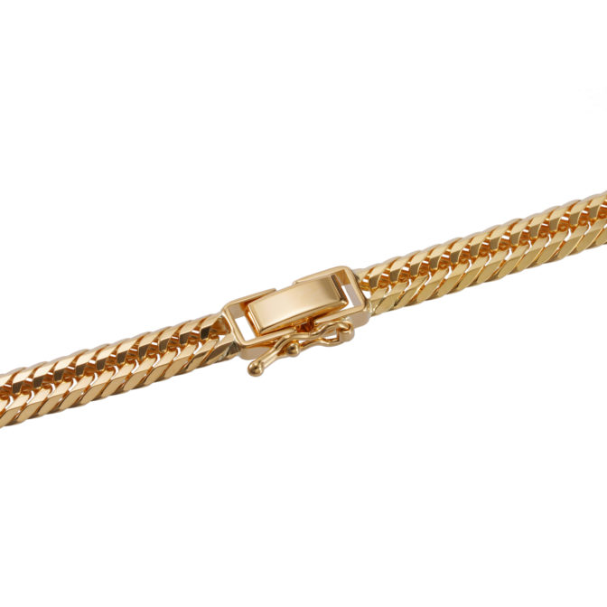 K18 18金 喜平ネックレス 12面カット トリプル 55g 55cm