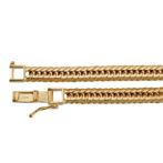 K18 18金 喜平ネックレス 12面カット トリプル 55g 55cm