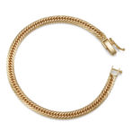 18金 K18 喜平ブレスレット 14面トリプル Ｍカット 10g 17cm