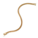 18金 K18 喜平ブレスレット 14面トリプル Ｍカット 10g 17cm