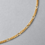 K18 18金 フィガロネックレス 2.1mm幅 引輪