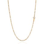 K18 18金 フィガロネックレス 2.1mm幅 引輪