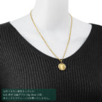 K24 純金 コインペンダント クレオパトラ 1/25oz 時計ゴールド